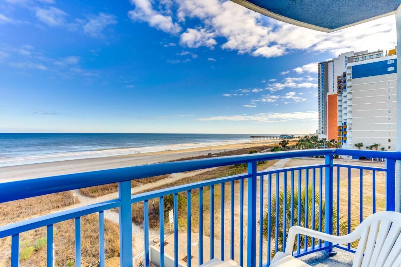 Beachfront Condo W Balcony In Myrtle Beach Exterior foto